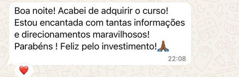 Depoimento real de aluna
